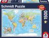 Schmidt Puzzle Le monde 1500 pièces