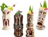 Tiki Wan GmbH Tiki Mugs Cocktailbeker Hawaii Cocktailglazen Tiki Bar accessoires Tiki kopjes drankjes mokken Hawaiian Party Barware, Q7