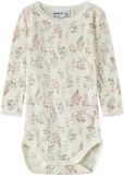 Name it Romper Merino wol Vrouwen Gebloemd Snow White 4