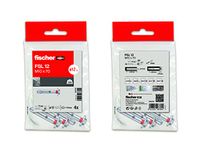 fischer Pluggen van metaal, spreidpluggen, betonpluggen, muur, tas, 16 stuks FSL M10 x 70