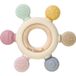 Saro Anneau de dentition sensoriel bois silicone