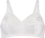 Hunkemöller Dames Lingerie Niet-voorgevormde bh zonder beugel Sara - Wit - maat B90