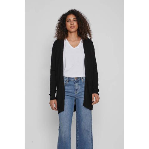 VILA VIRIL Knitted Cardigan - Black