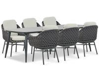 Santika Furniture Santika Yovan/Vienna 240 cm dining tuinset 7-delig