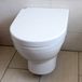 Ibenzoa® Abattant de WC antibactérien avec fermeture douce et nettoyage rapide