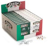 2.000 Leone Dell'Era 2.000 verzinkte haarclips nr. 3 + 2.000 witte naalden - Display met 40 dozen à 100 stuks - Made in Italy