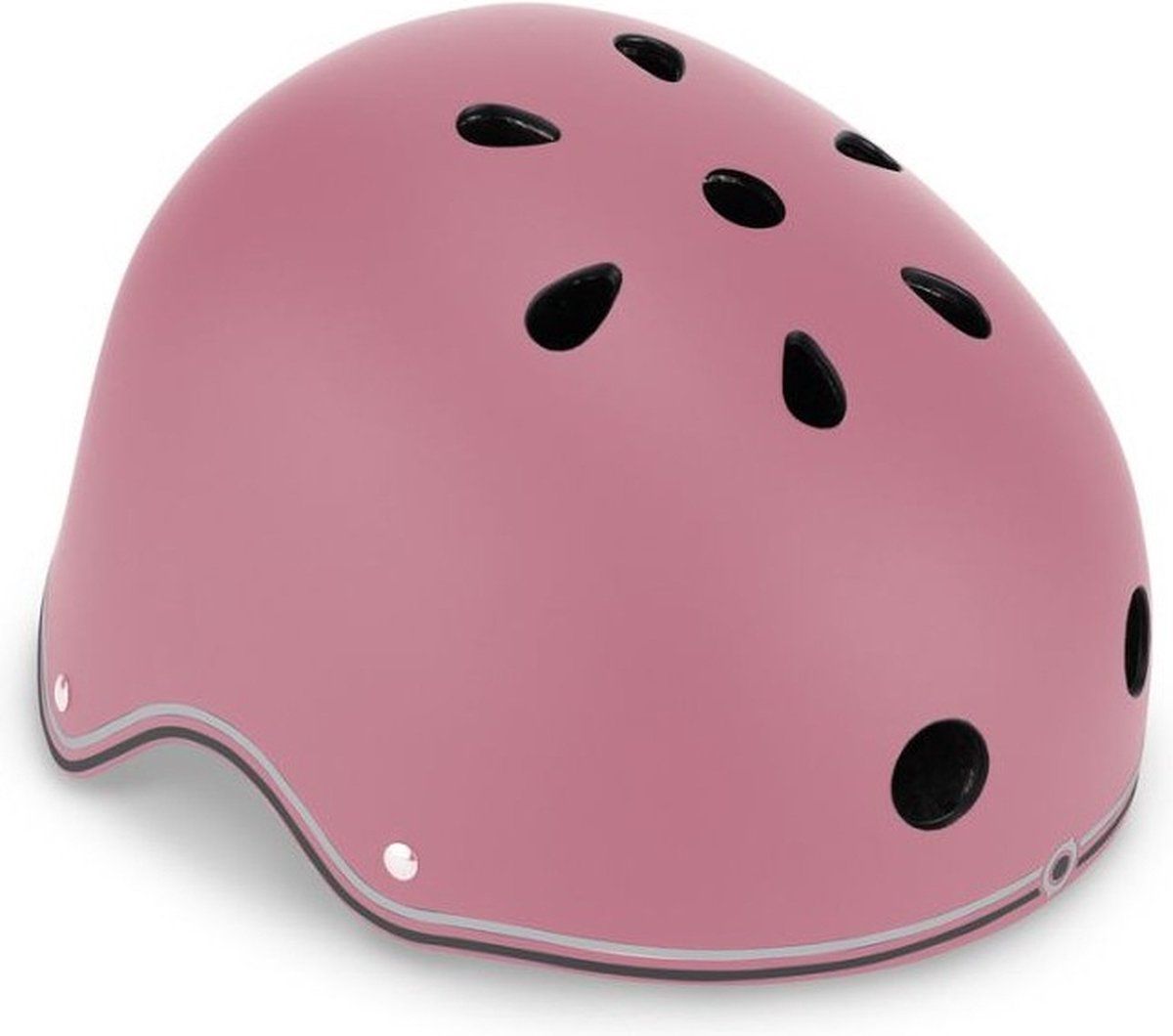Globber Primo Lights Kids Bike Helmet - Pink (48-53 cm) - 2023 Model
