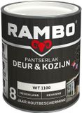 Rambo Pantserlak Deur en Kozijn - 2.25L - Wit