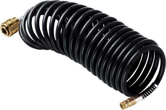 STANLEY Spiraalslang - 5 Mtr. - met snelkoppeling