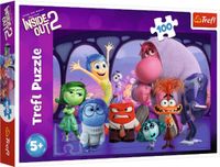 Trefl - Inside Out 2 - Puzzel van 100 stukjes - Kleurrijke puzzel met de helden uit de cartoon, Creatieve ontspanning, Plezier voor kinderen vanaf 5 jaar
