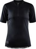 Craft CORE OFFROAD SS JERSEY W BLACK-L Fietsshirt MTB Korte Mouwen Dames Zwart