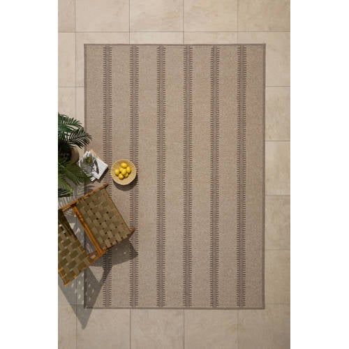 NOUS Living Binnen- en Buitenvloerkleed Bruin (290x200 cm)