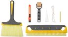 Amazon Basics Set voor behang met borstels met zachte handgreep, 7-delig
