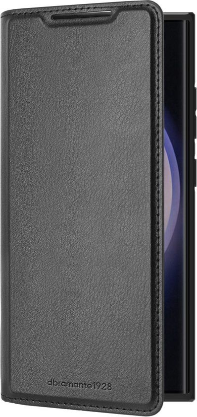 dbramante1928 Bergen Flip Cover voor Samsung Galaxy S24 Ultra - Zwart