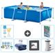 Intex Rechthoekig Frame Zwembad - 300 x 200 x 75 cm - Blauw