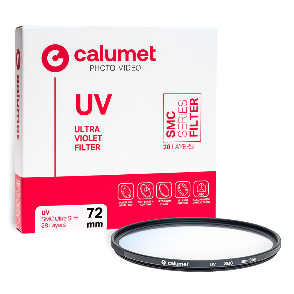 Calumet Calumet SMC Ultra Slim 28 Layers UV-filter 72mm