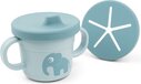 Done by Deer Foodie Spout/Snack Cup Elphee Blue - Blauw