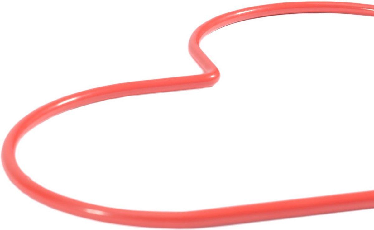 Vaessen Creative Metalen frame Hart Ø15cm Rood