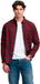 Superdry Katoenen Lumberjack Overhemd met Lange Mouwen Heren Anderson Rood Geruit 3XL