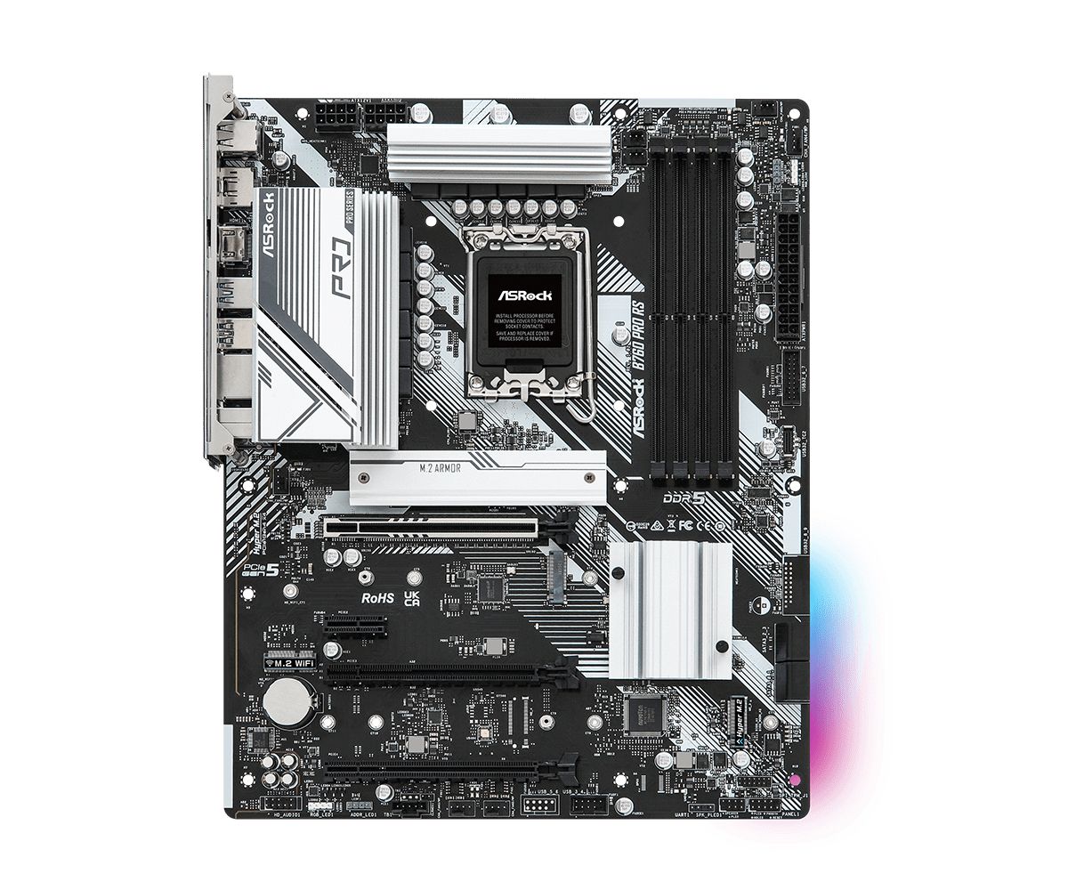 ASRock B760 PRO RS - Moederbord - ATX - LGA 1700 - Intel B760