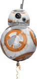 Star Wars BB-8 XL Folieballon - 83cm - Wit/Grijs - Inclusief Opblaasrietje