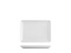 H&H Set 6 Piatti Rettangolari Pearl Bianco Cm17X23