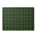 APS 60585 Placemat van siliconen, wasbaar, vuilafstotend, antislip, 45 x 33 cm, donkergroen, 1 stuk