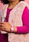 Accutime Tikkers Kids Sweety Pie Pink horloge TK0003