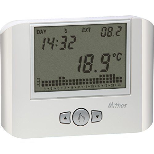 VEMER MITHOS BIANCO VE328100 Wekelijkse chronothermostaat Wit