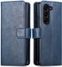 iMoshion Hoesje Samsung Galaxy Z Fold 5 - Book Case - Donkerblauw - Met Pasjeshouder