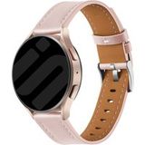 Strap-it Samsung Bracelet cuir 'One Push' Samsung Galaxy Watch 7 - 44mm (rose clair)