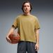 PUMA T-shirt oversize Art Class Homme, Accessoires, Marron, M