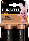 Duracell Set van 6x C Plus batterijen 1.5 V alkaline LR14 MN1400