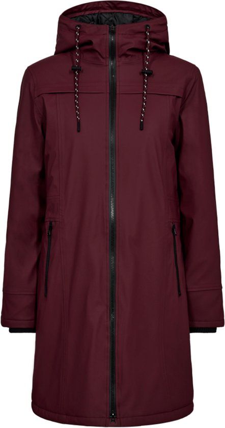 Freequent Regenjas FQRAIN Maat L Bordeau Rood