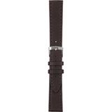 Morellato Horlogebandje - Morellato horlogeband X3686 Abete - leer - Bruin - bandbreedte 18,00 mm