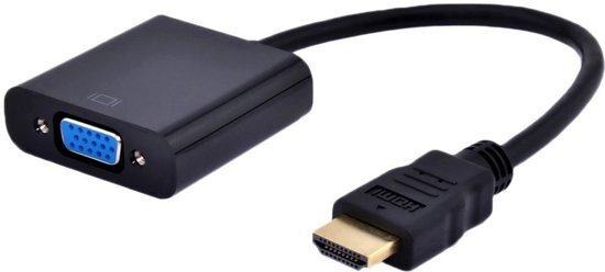 Qatrixx HDMI naar VGA adapter verguld 0,15 meter