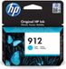 HP 912 cyaan originele inktpatroon, 3YL77AE