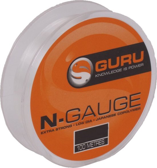 Guru N-Gauge Nylon Vislijn 0.11mm 100m