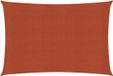 vidaXL Zonnezeil 3x4m HDPE Terracotta