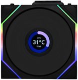 Lian Li Uni Fan TL Wireless LCD - 120mm Zwart