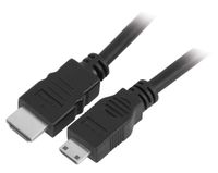 Trevi HD 34-53 HDMI kabel 1,5 m HDMI Type A (Standaard) HDMI Type C (Mini) Zwart