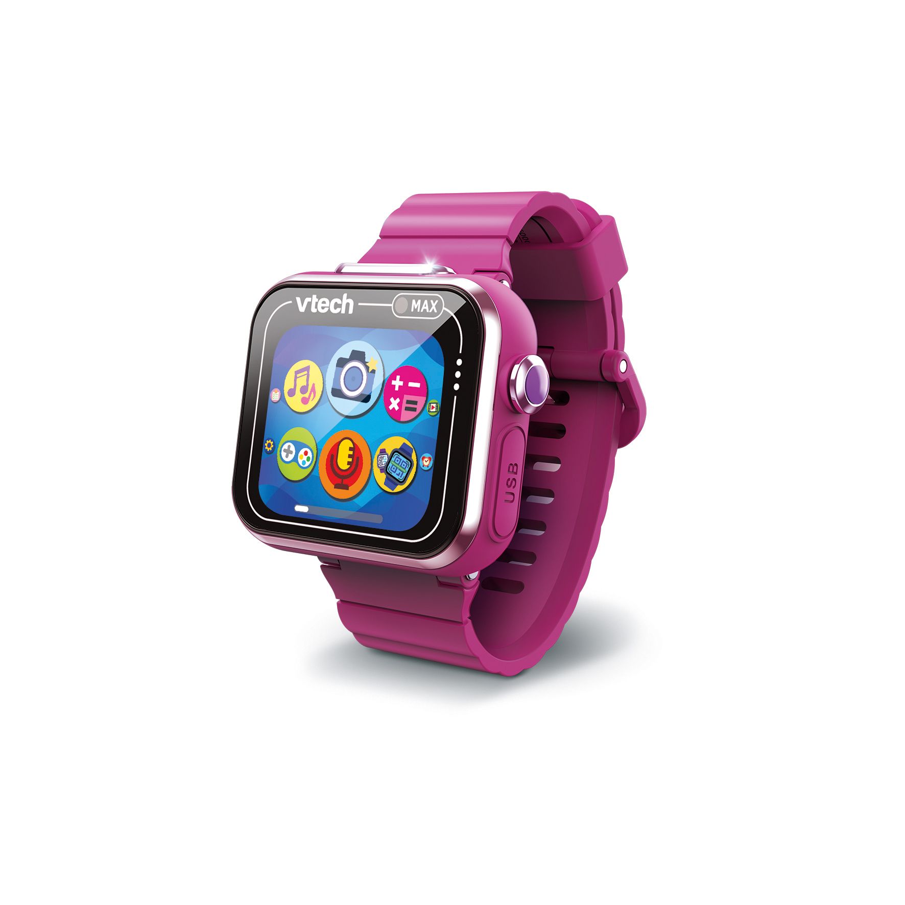 VTech KidiZoom SMARTWATCH MAX Framboise