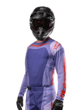 Alpinestars Techstar Ocuri Jersey Paars Warm Oranje - Maat XL