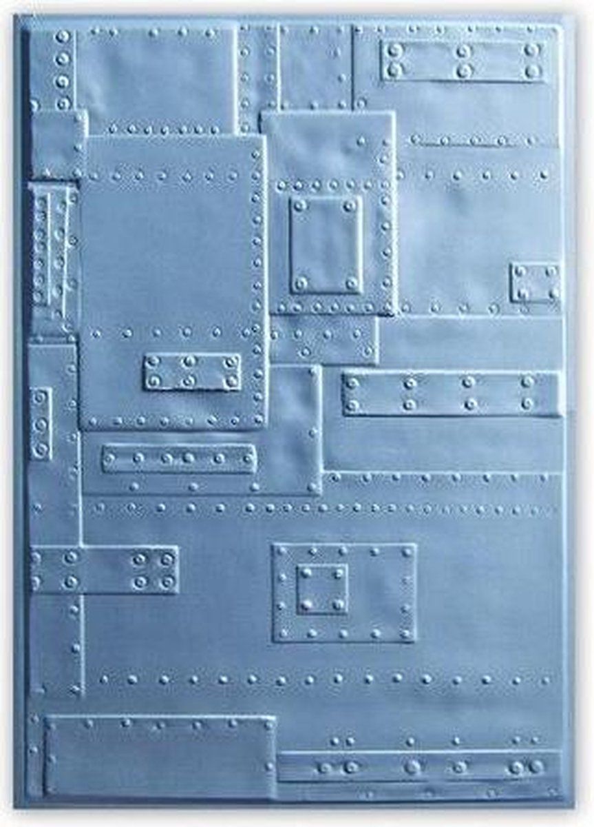 Sizzix 3D Textured Impressions Embossing sjabloon Foundry - 0630454247821