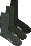 JACK & JONES JACASHER SOLID SOCKS 3 PACK Heren Katoen Rosin Effen Sokken