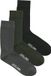 JACK & JONES JACASHER SOLID SOCKS 3 PACK Heren Katoen Rosin Effen Sokken