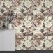 Papier peint panoramique - motif fleurs - 390 cm x 244 cm