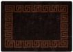 vidaXL Runner Tapijt MARSA Zwart 100 x 150 cm Polyester en PVC