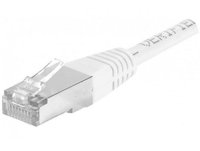 Dexlan 858366 netwerkkabel Wit 7,5 m Cat6a S/FTP (S-STP)