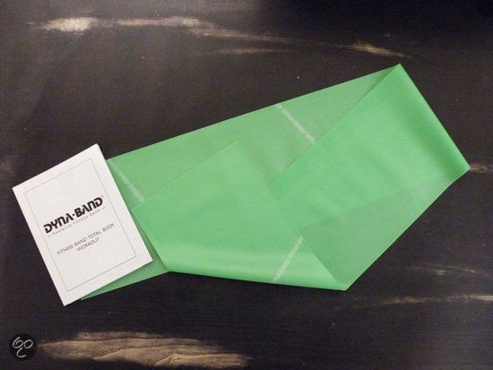 Body Works Dyna Band Dyna Band Body Works Dyna Band Medium Weerstandsband - 90 cm - Groen
